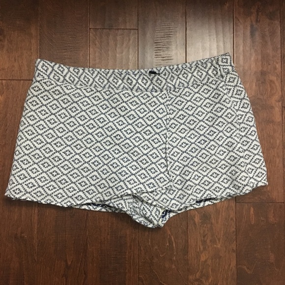GAP Pants - Blue and white cotton style skort